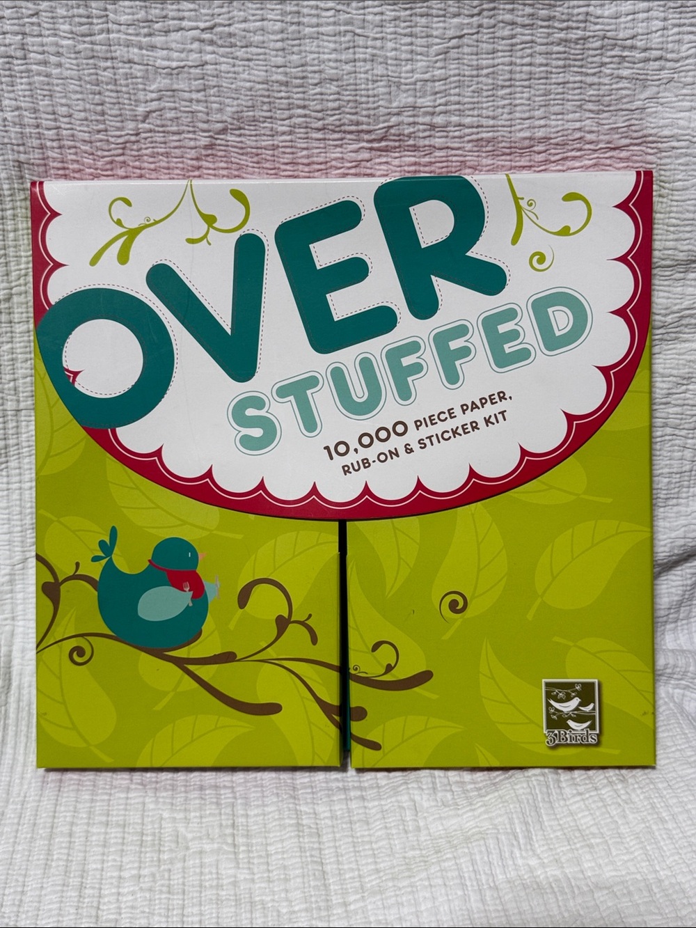 Overstuffed Green Paper & Sticker Kit by